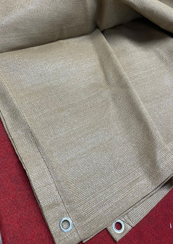 Agriplas Media Sombra 98 % Premium Beige 1.80 X 2.30 M Con Dobladillo 2