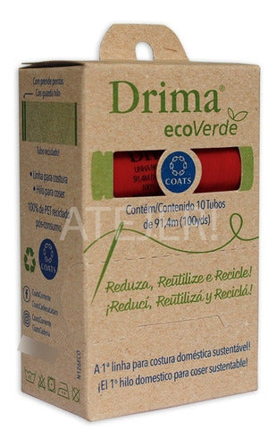 Drima Eco Verde 100% Recycled Eco-Friendly Thread by Color 114