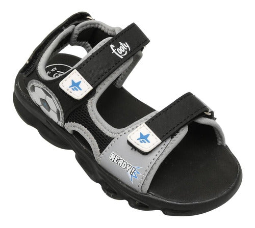 Kids Sandals - Footy FS1155 Light-Up Step Velcro 26/35 1