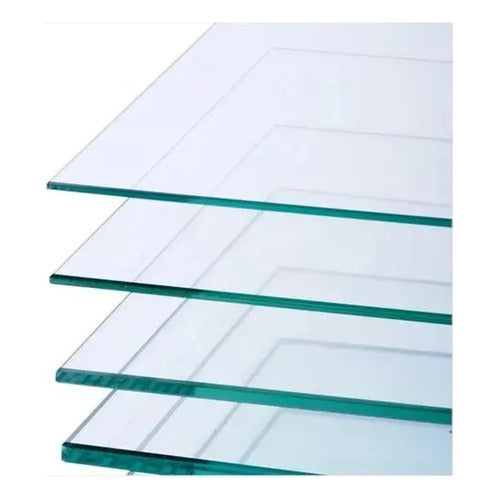 Clear Colorless Glass 8mm Cut to Size 90x50 Cm 1