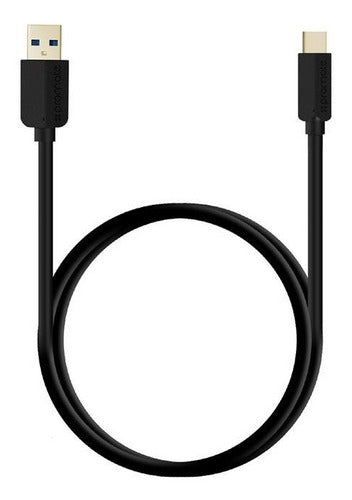 1-Meter USB 2.0 Type-C to USB Cable - Durable and Reliable - Black 4