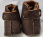 Infinito Baby Leather and Sheepskin Booties 3