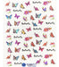 Self-Adhesive Nail Stickers - Butterflies - Nail Art 75