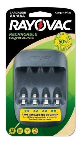 Rayovac Eco-Friendly Rapid USB Charger for AA AAA Batteries 0