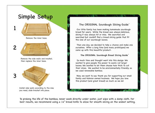 The Original Sourdough Slicing Guide For Different Sizes 2