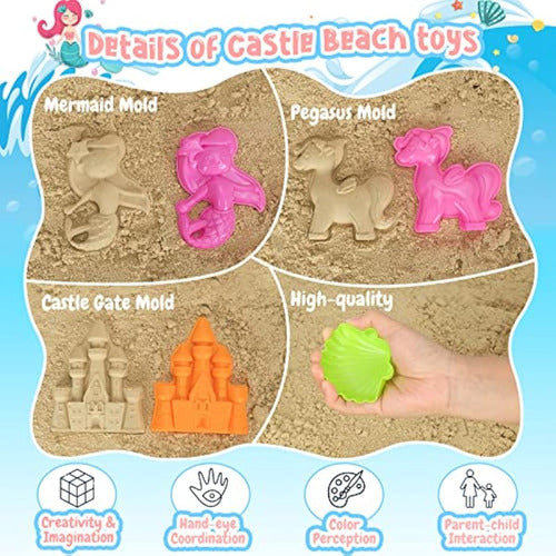 Kubusfly Beach Toys, Sand Toys for Kids 3