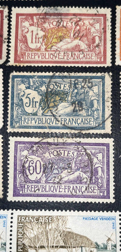 Sello Correo Francia Antiguo 14 Estampillas Francesas Véala 2