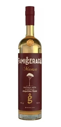 Cachaça Famigerada Bruta + Mansa - 2 Garrafas 750 Ml Cada 1