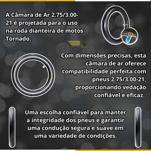 Manutenção Garantida: Kit 2 Câmaras Tornado 2