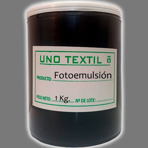 UNO TEXTIL Emulsión Para Fotograbado - 1 Kg 0