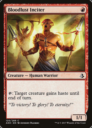 Magic The Gathering Bloodlust Inciter Amonkhet 0