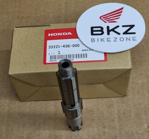 Eje Piñon Secundario Origina Honda Xl 100 Crf 100 Xr 100 Bkz 3