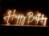LED Neon Happy Birthday Sign - Customizable, Limited Offer 4