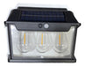 Solar Wall Lamp with Motion Sensor 3 LED Outdoor Waterproof Cold 0