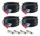 Zosi 100ft Bnc Video Macho Dc Power Jack Cable De Extension 0