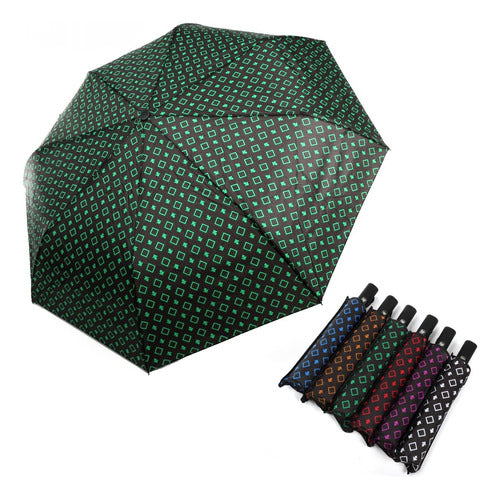 La Chapelle Executive Short Automatic Anti-Wind Umbrella 3