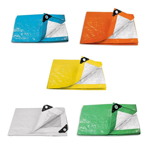 Pretul Yellow Tarp 4x6 Mts With Eyelets and UV Protection 1