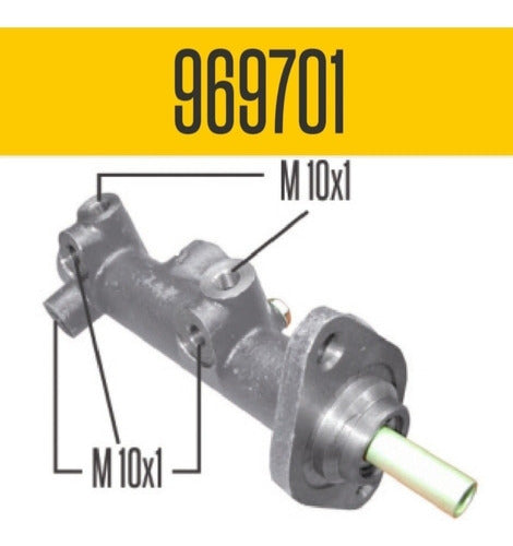 Brake Master Cylinder for Renault Trafic 1.4 - 2.1 D (IM 969701) 1