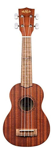 Kala Ka-15s Soprano Ukulele Mahogany Satin Finish with Bag, Strap 0