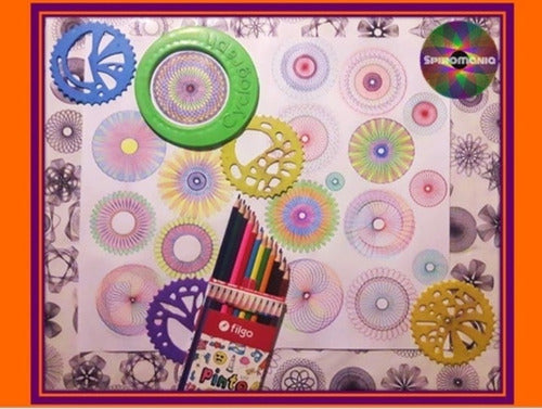 Double Pack National Spirographs for Drawing Mandalas 6