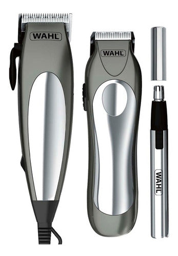 Wahl Groom Pro 21-Piece Hair Clipper and Trimmer Kit - Kit Maquina Cortar Pelo Y Patillera Groom Pro 21 Piezas Wahl