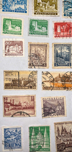 Sello Correo Castillos 61 Estampillas Buen Estado Colección 6