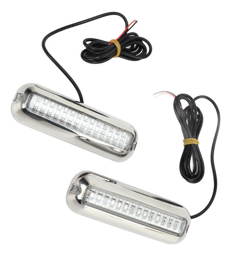 2 Unidades 42 Led Para Barcos Transom Light 1036v Ip68 À Pro 7