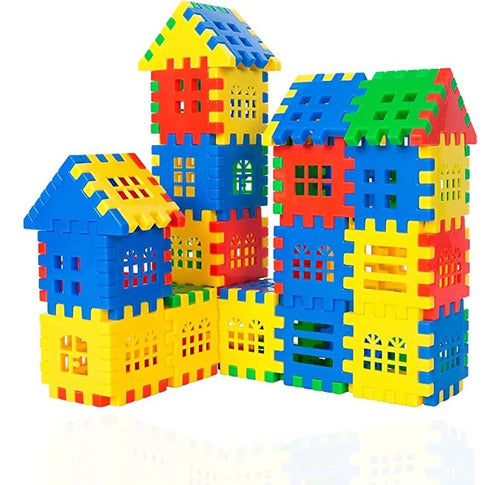 Dejun Interlocking Building Blocks Toys For Kids - Building Blocks for Toddlers Educational Toys 0