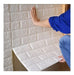 Lodd Revestimiento Pared Adhesivo Piedra Blanco Pack X 10 Placas 3