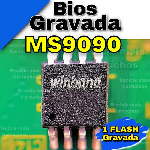 Bios Memória Flash Semp Toshiba Ms9090 Smd Gravada 1