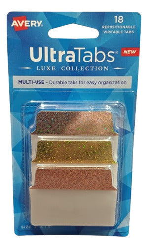 Avery Holographic Tabs 74148 - 18 Adhesive Units 0