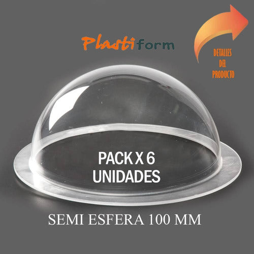 Plastiform Semi Esfera Acrilico Acrilicos Burbuja Semiesfera Exhibidor 1