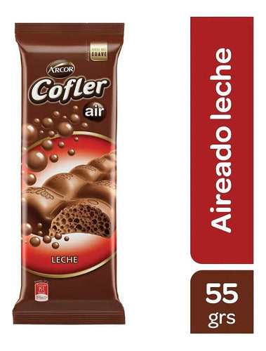 Cofler Chocolate Arcor Air 55grs 0