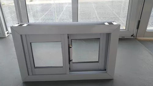 Sliding Aluminum Bathroom Ventilation Window 50x30 Clear Glass 1