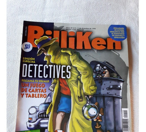 Revista Billiken N° 4119 11 Diciembre 1998 0