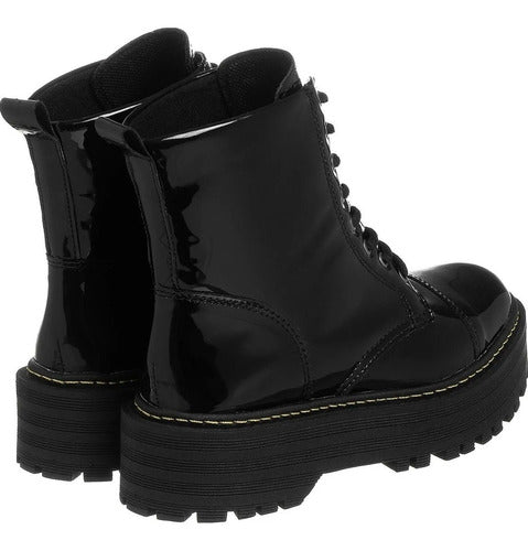 Amorelle Bota Femenina Tractorada Plataforma Lumiss Colores 7