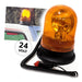 Web-Car Rotating Beacon with Magnet + Cigarette Lighter Plug 24V 2