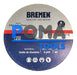 Bremen Cutting Disc 230x1.9x22mm Aluminum Oxide 0