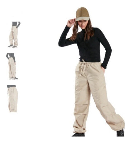 TDR Women's Parachute Pants 3