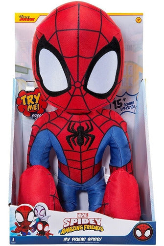 Jazwares Muñeco Spidey His Amazing Friends Marvel Nene Disney Junior 0