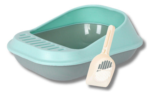 Vonne Green Removable Cat Litter Tray with Scoop 0