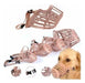 Adjustable Small Plastic Basket Muzzle No. 2 for Dogs 4