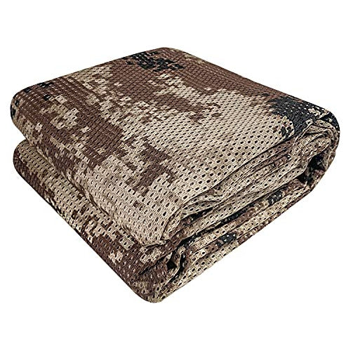 Grvcn Camouflage Net for Hunting Camping 1.5x2m - Desert 0