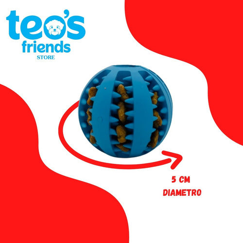 Teo's Friends Pet Ball Toy for Puppies Made of Rubber 1