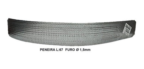 Peneira Para Triturador Forrageiro Cid 75 Furo 1,5mm 5