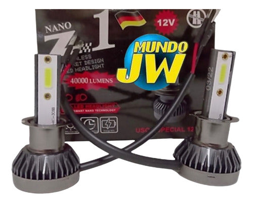 MUNDOJW Led Cree Cob H7 H11 9006 H3 H1 16lm - Cooler Led 0