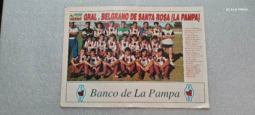 Sólo Fútbol Poster Gral Belgrano De Santa Rosa (La Pampa) Year 1993 0