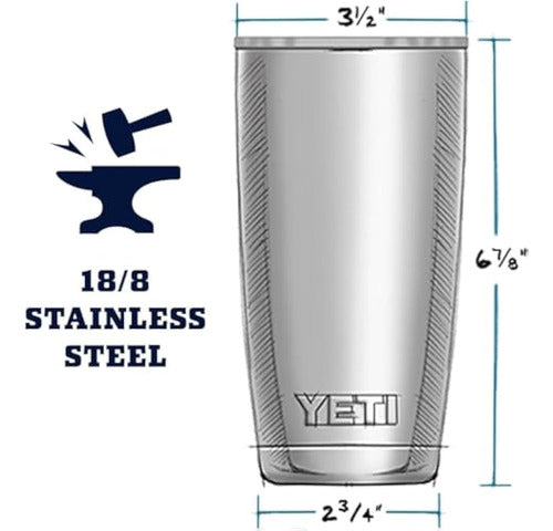 Yeti - Vaso Térmico De 20 onzas De Acero 5