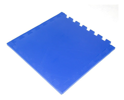 Tatame Tapete Eva Grande 1x1 30mm Azul Royal 2