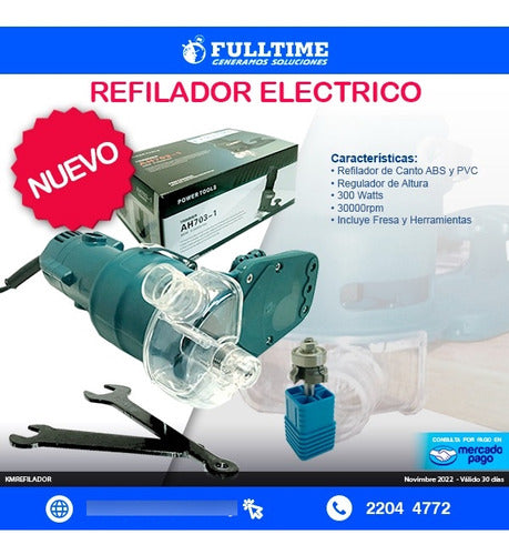 FULLMAQ Refiladora Eléctrico 1